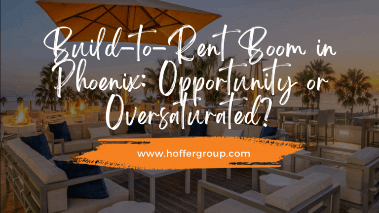 Build-to-rent homes Phoenix, Real estate development Arizona, Rental community in Phoenix, Investor housing market 2025, Suburban housing boom