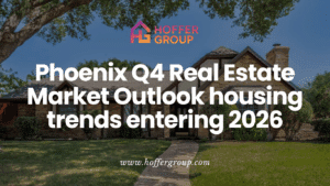 Phoenix Q4 Real Estate Market Outlook chart showing housing trends heading into 2026