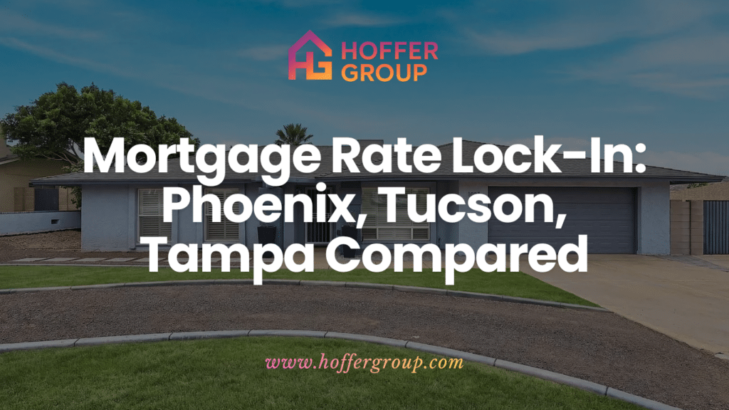 Chart comparing September 2026 new listings, active listings, and price-cut share in Phoenix, Tucson, and Tampa.